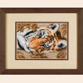 Набор для вышивания нитками DIMENSIONS "Хитрый тигр"